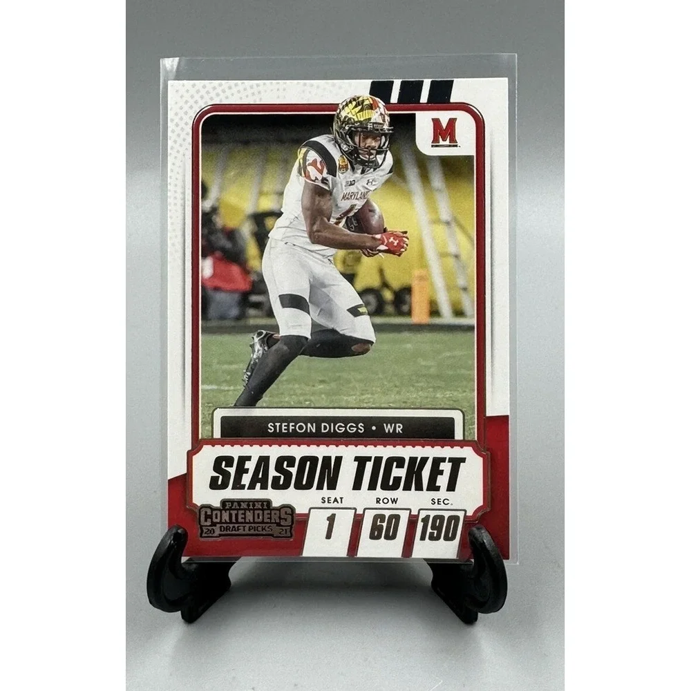 Stefon Diggs 2021 Panini‎ Contenders Draft Picks Game Ticket #31 Maryland Terps
